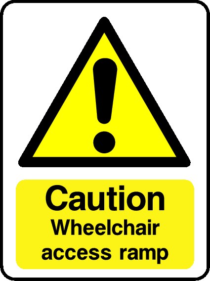 Wheelchair Access Signs and Stickers