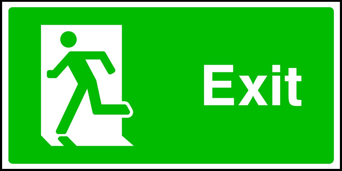 Emergency Exit Signs and Stickers
