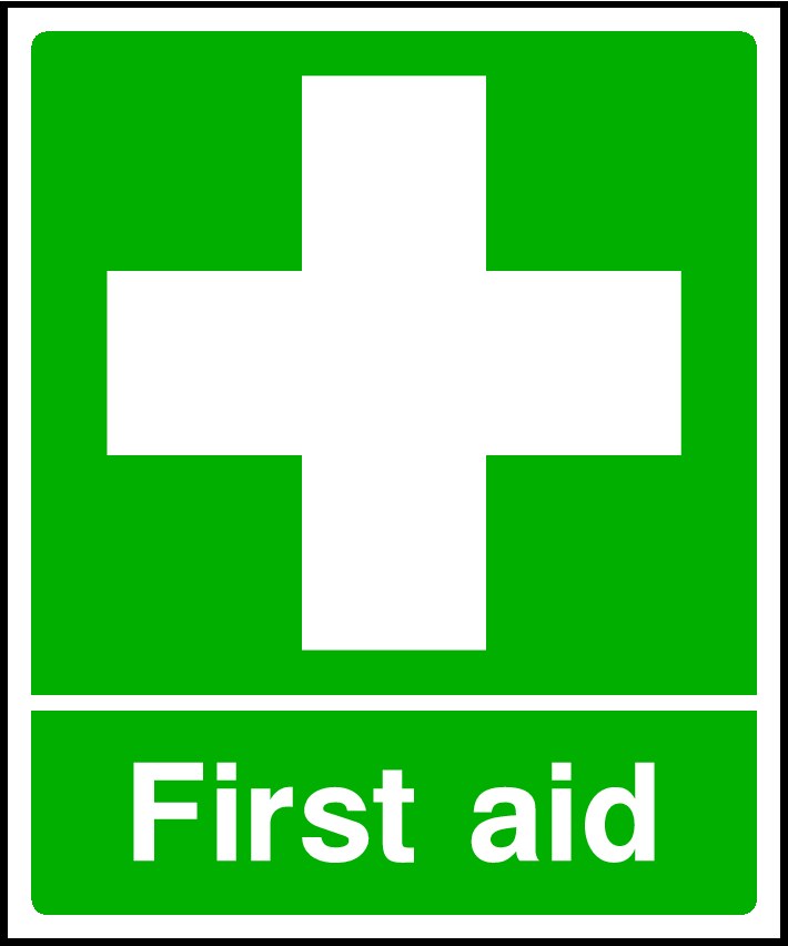 First Aid Signs and Stickers