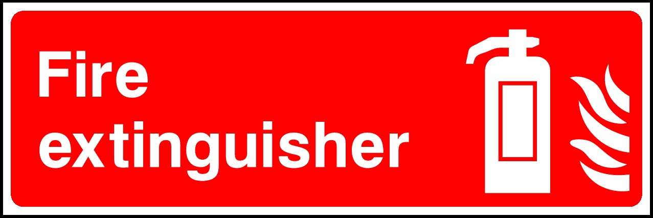 Fire Extinguisher Signs and Stickers