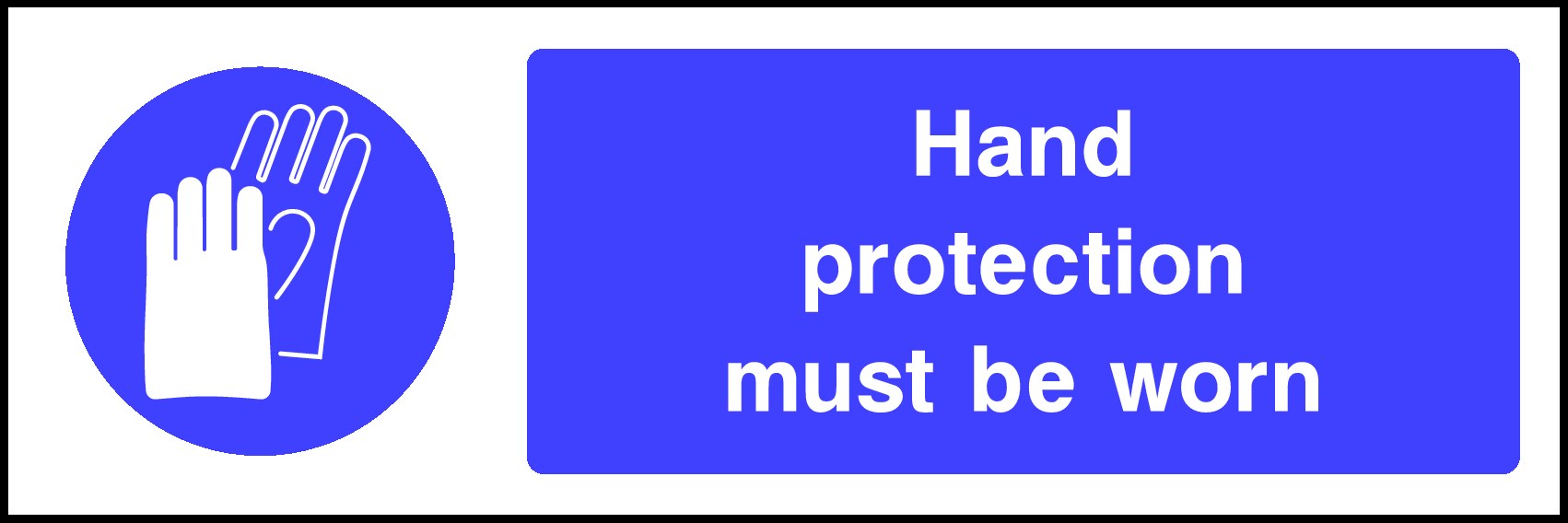 Hand Protection Signs and Stickers