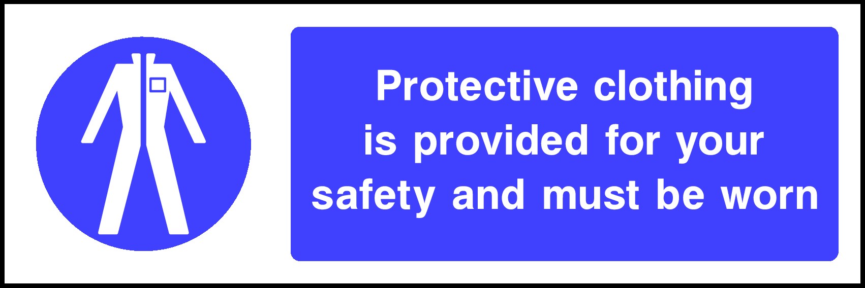 Protective Clothing Signs and Stickers