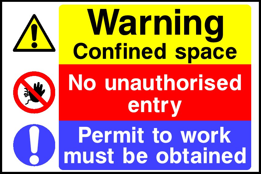 No Unauthorised Entry Signs and Stickers
