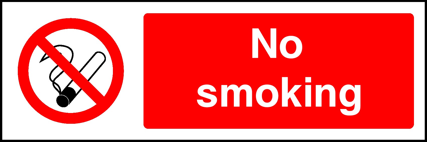 No Smoking Signs and Stickers