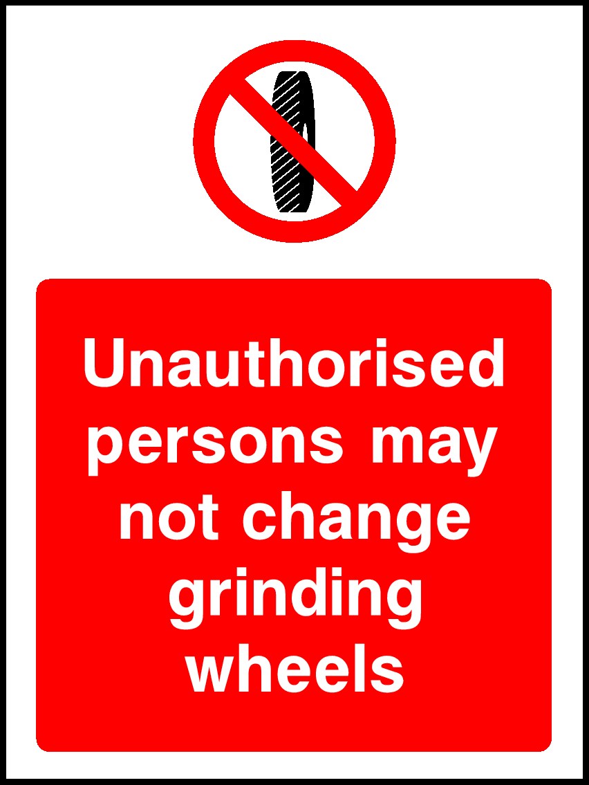 Unauthorised Persons May Not Change Signs and Stickers
