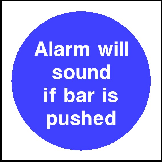 Alarm Will Sound Signs and Stickers