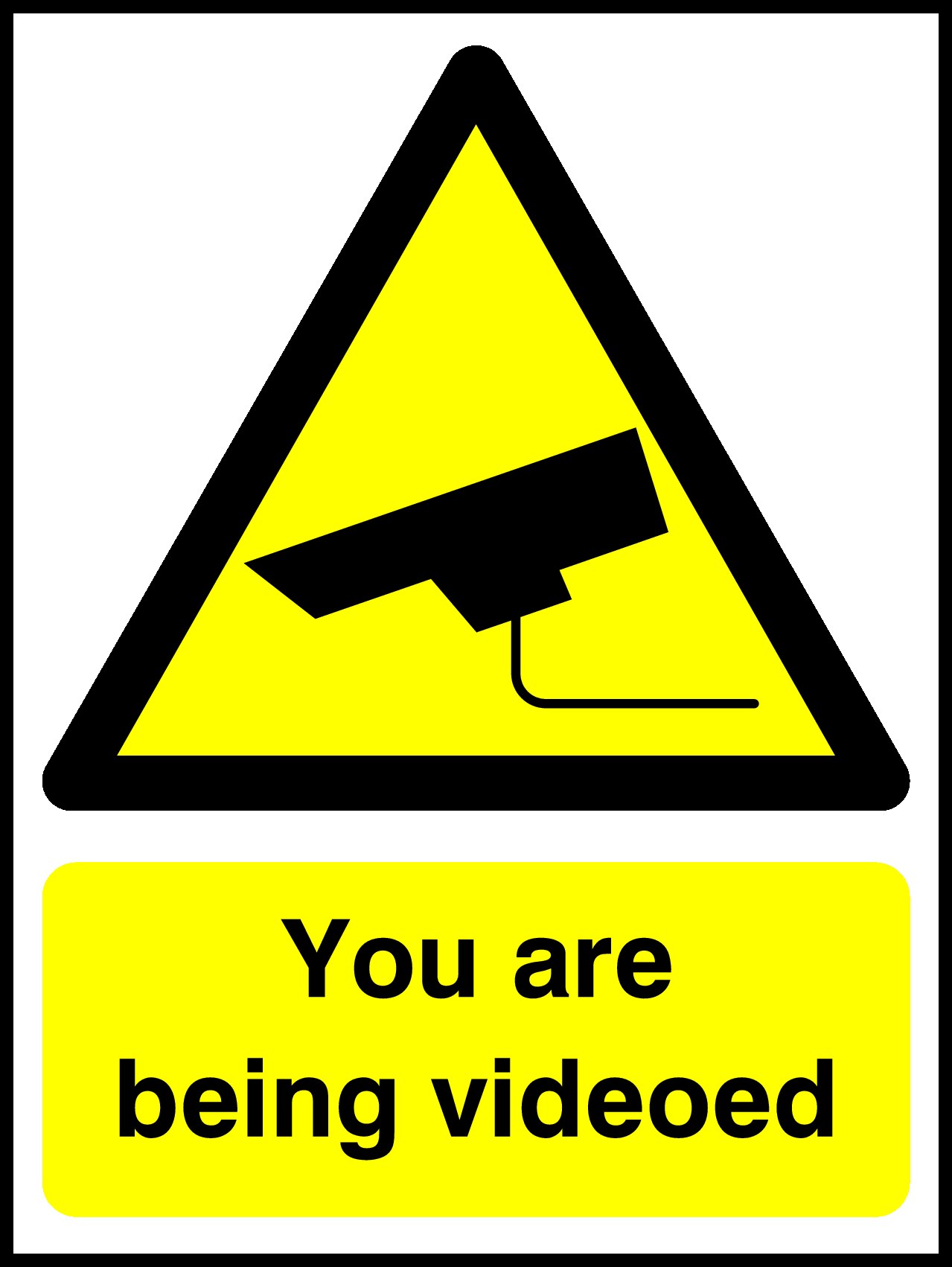 CCTV Signs and Stickers