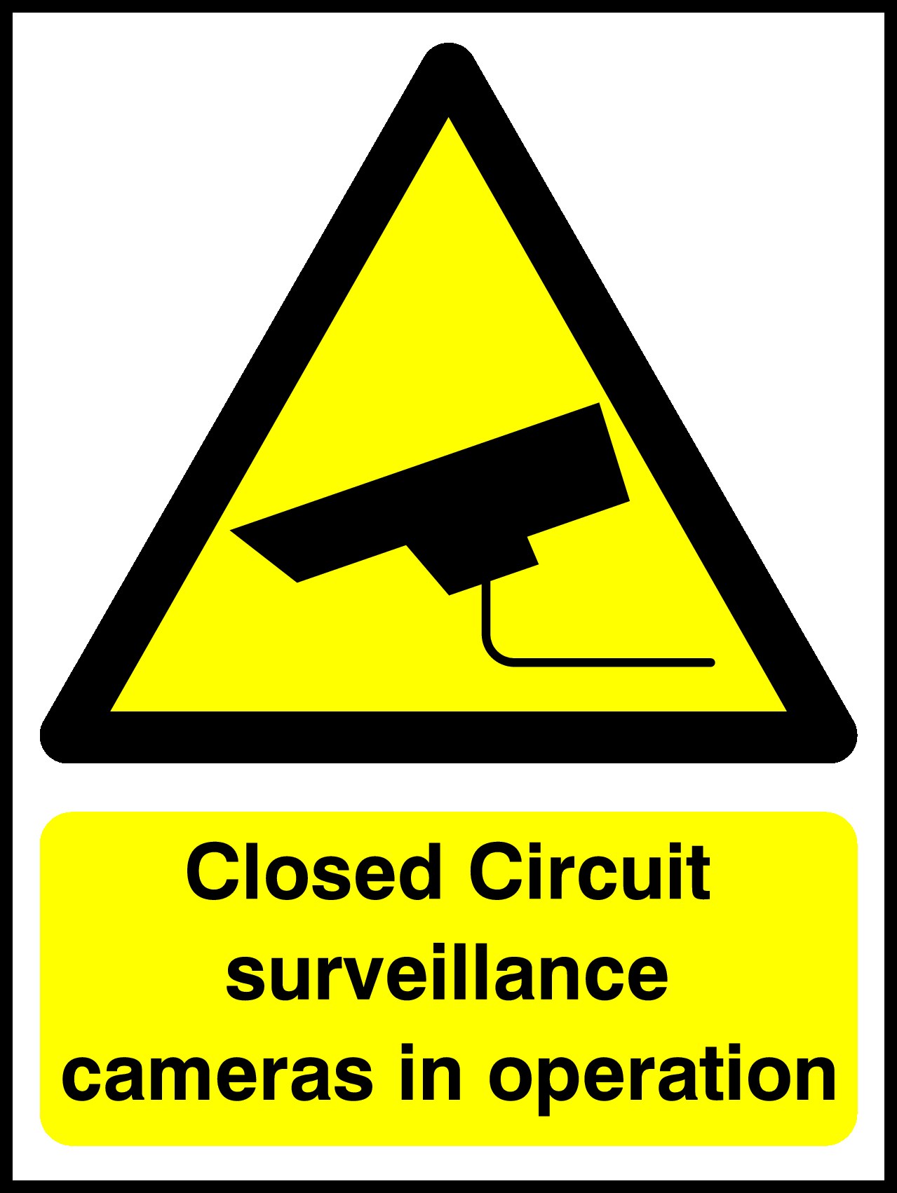CCTV Signs and Stickers