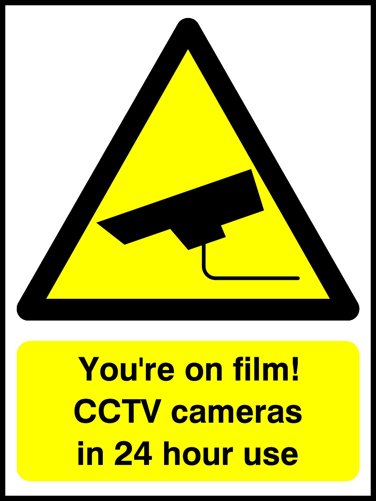 CCTV Signs and Stickers