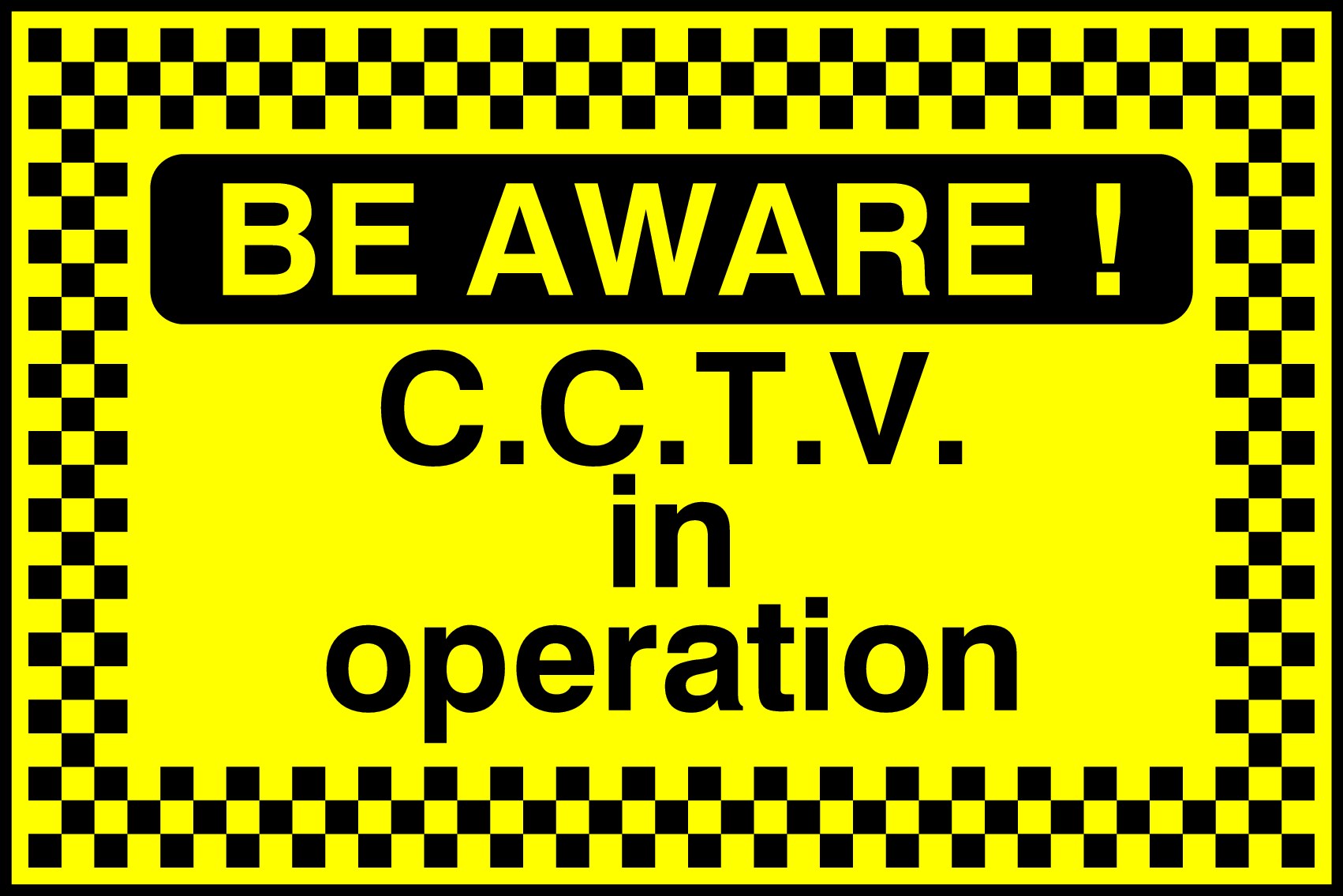CCTV Signs and Stickers