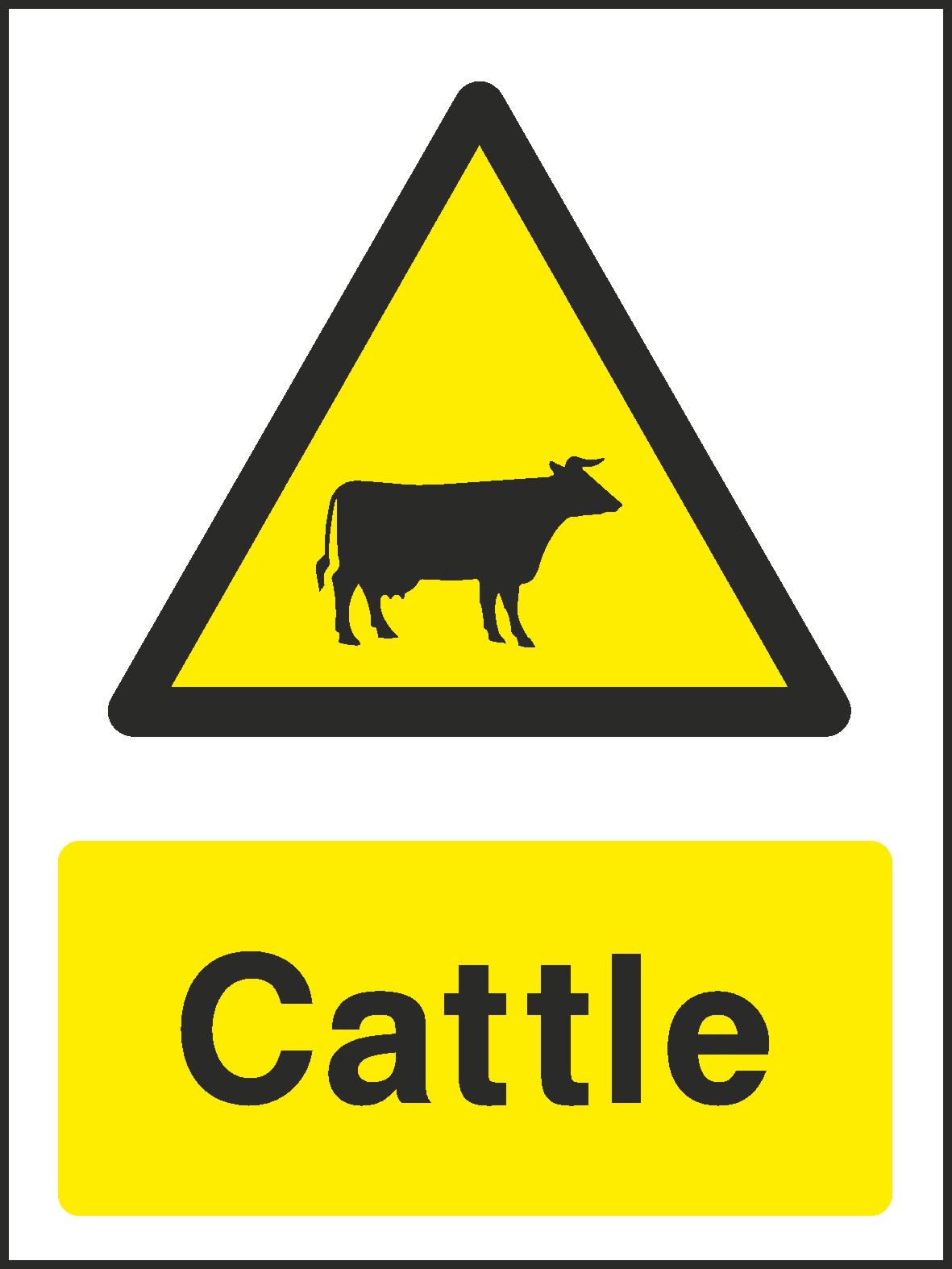 Cattle Signs and Stickers