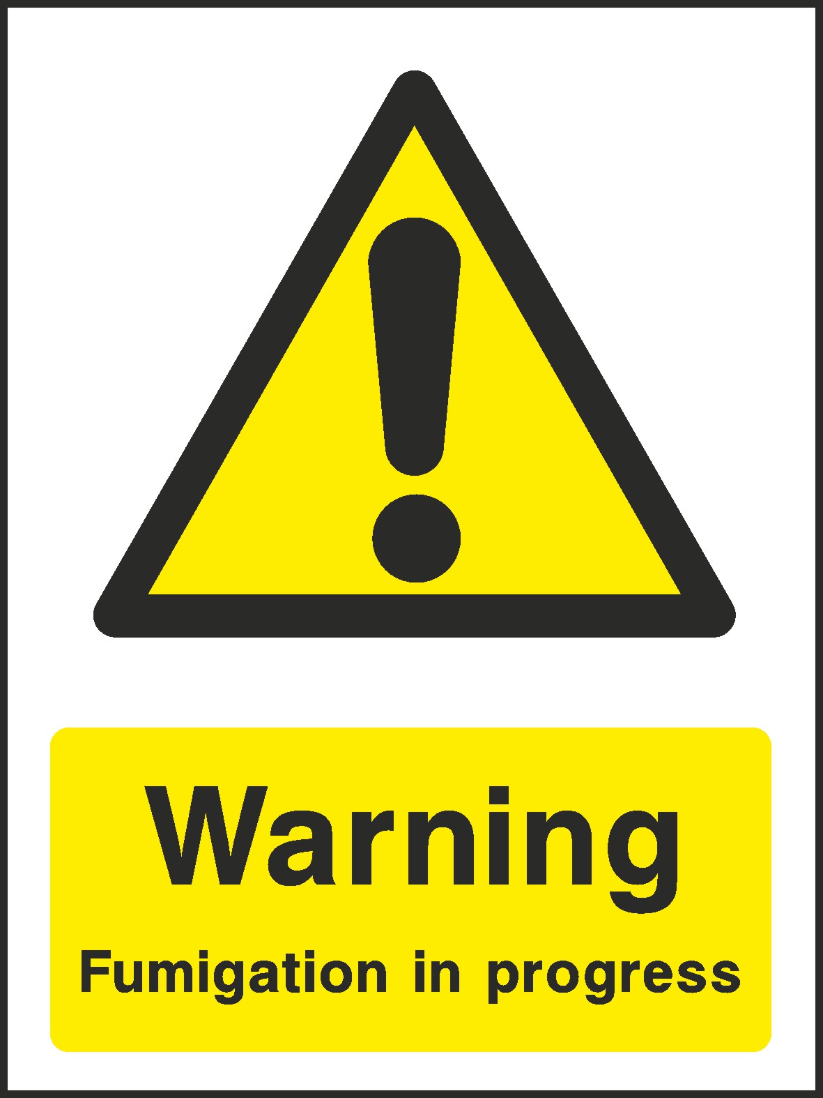 Fumigation Signs and Stickers