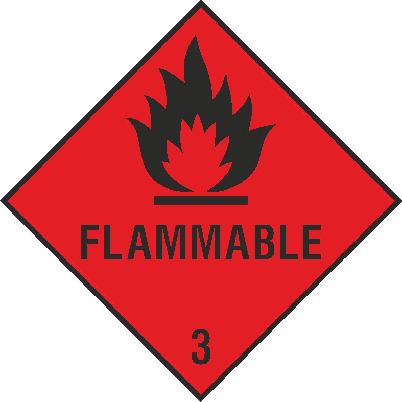Flammable Signs and Stickers