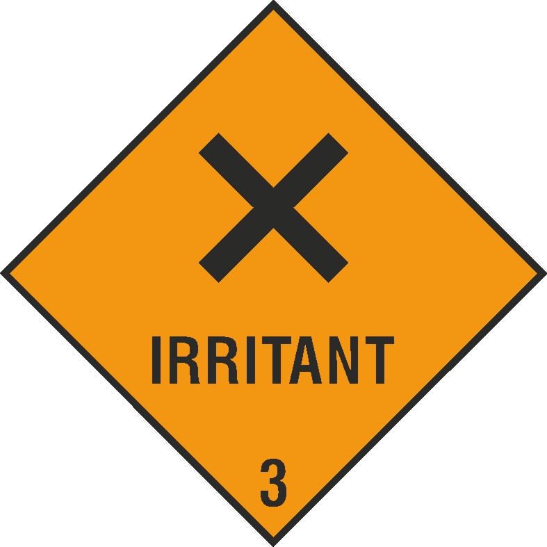 Irritant Signs and Stickers
