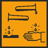 Corrosive Signs and Stickers