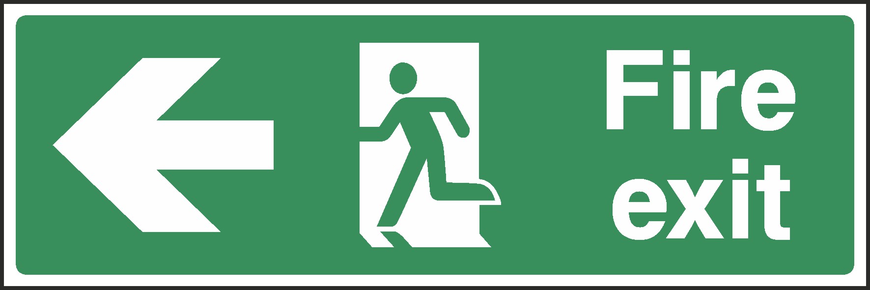 Fire Exit Signs and Stickers