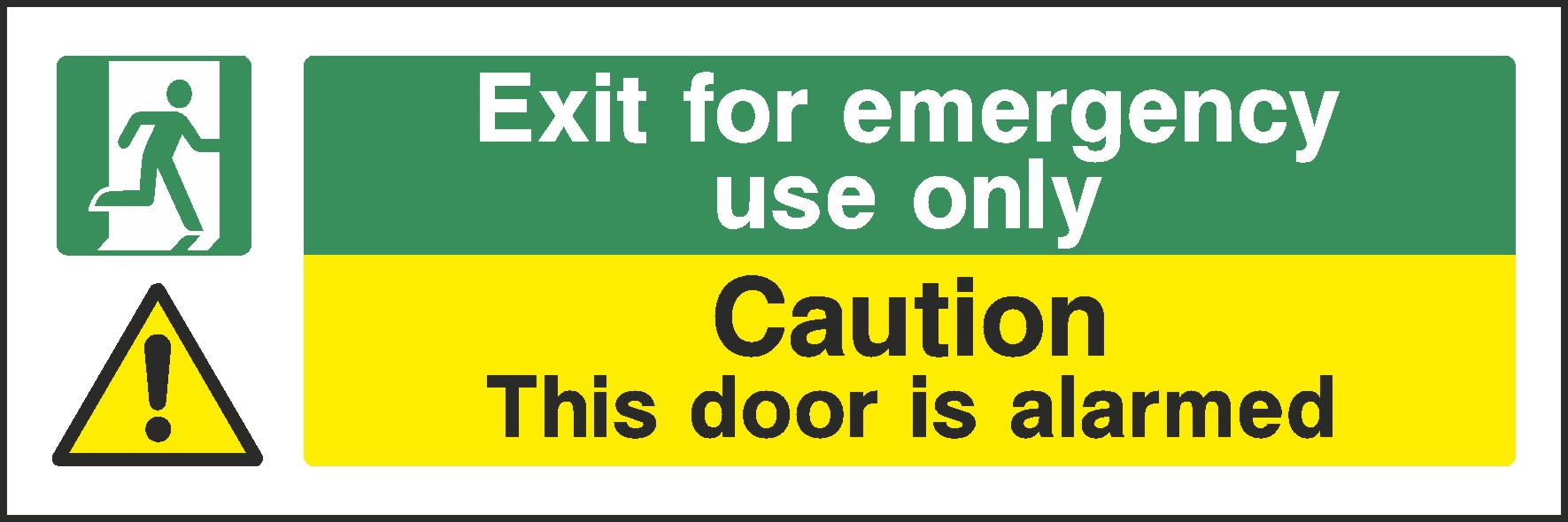 Emergency Exit Signs and Stickers