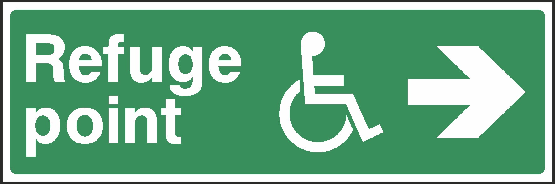 Refuge Point Signs and Stickers