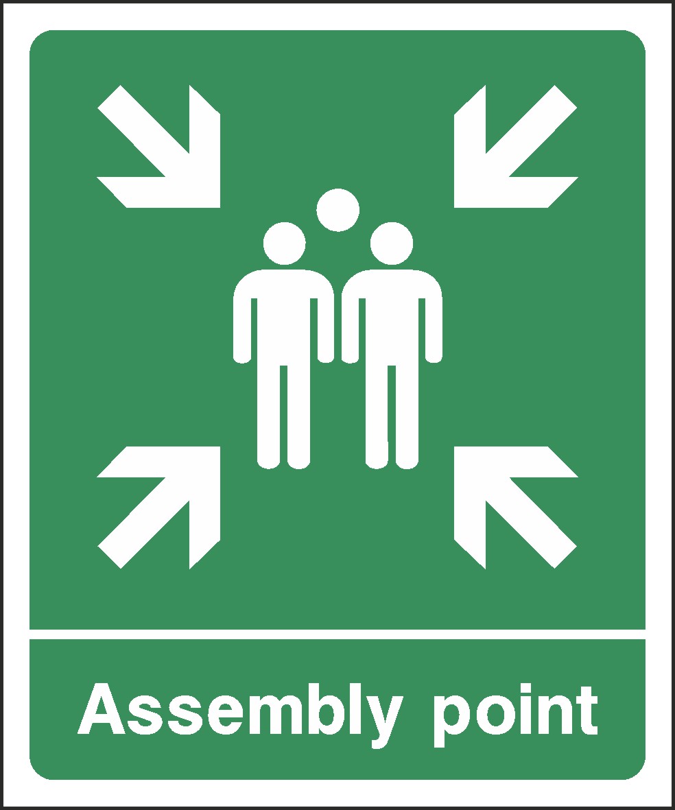 Fire Assembly Point Signs and Stickers