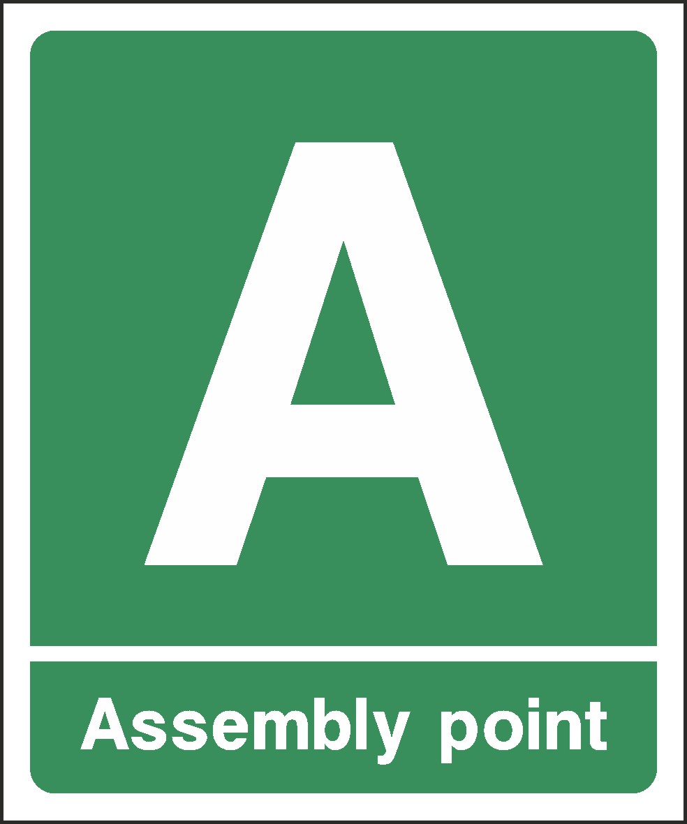 Fire Assembly Point Signs and Stickers