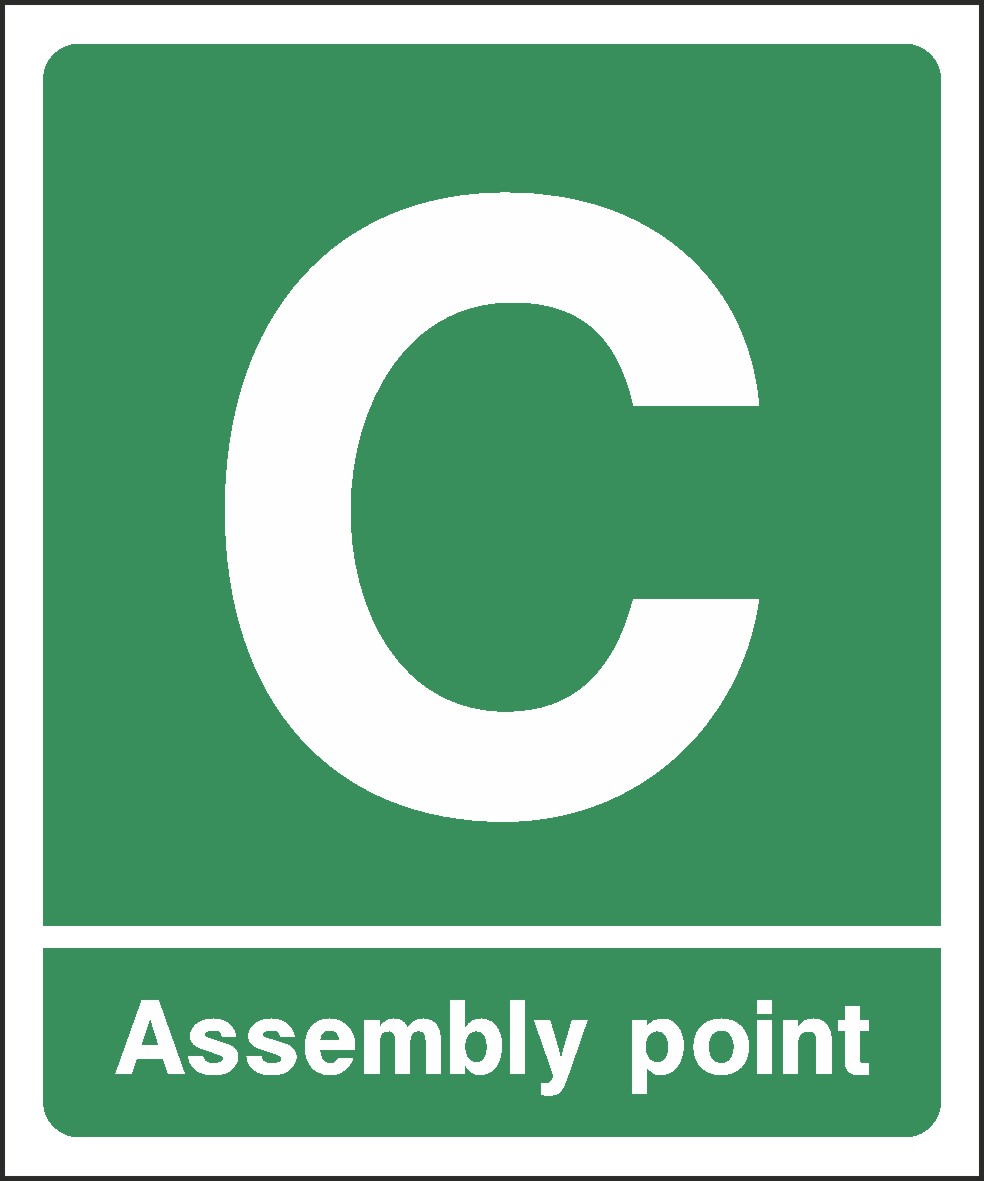 Fire Assembly Point Signs and Stickers