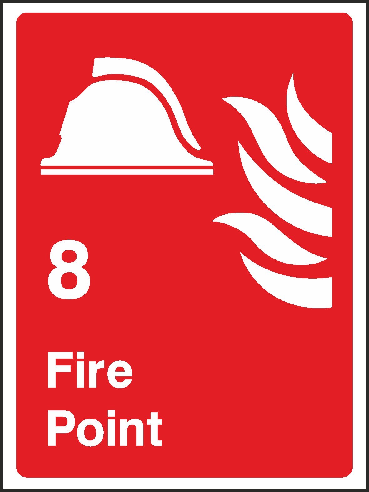 Fire Point Signs and Stickers