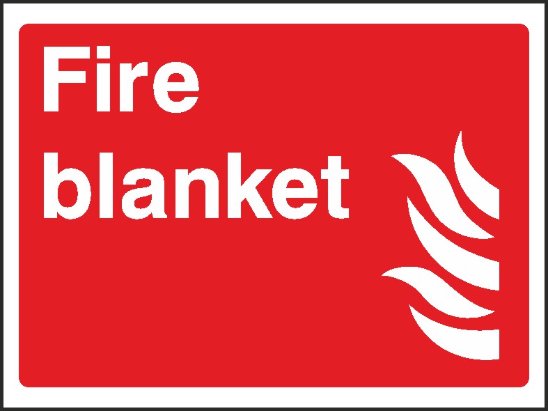 Fire Blanket Signs and Stickers