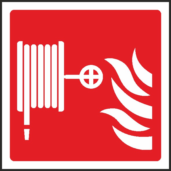 Fire Hose Signs and Stickers