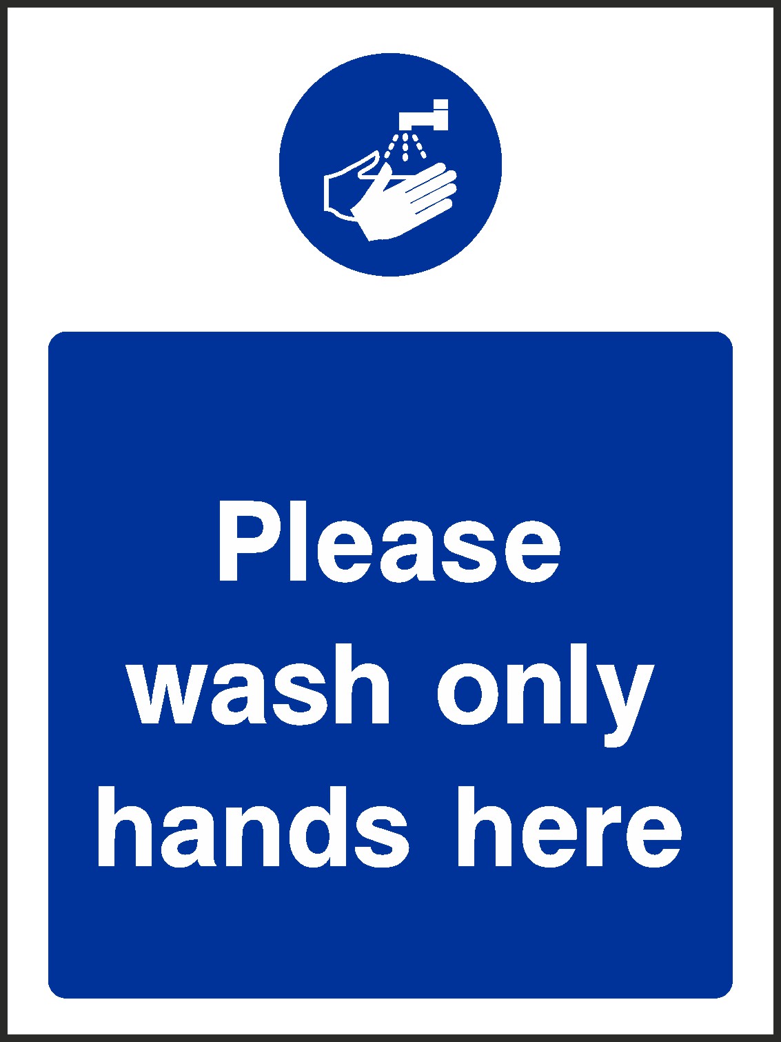 Wash Hands Signs and Stickers