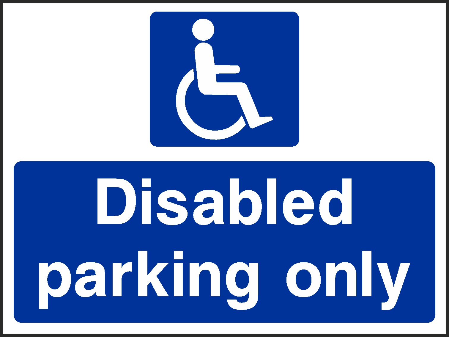 Disabled Parking Signs and Stickers