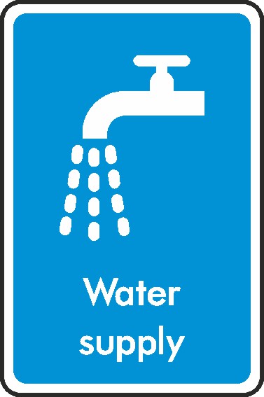 Water Supply Signs and Stickers