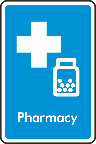 Pharmacy Signs and Stickers