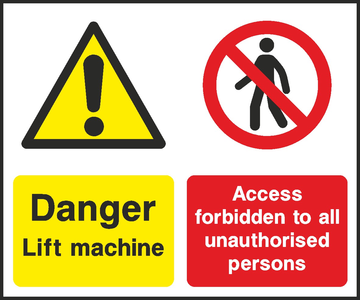 Access Forbidden Signs and Stickers