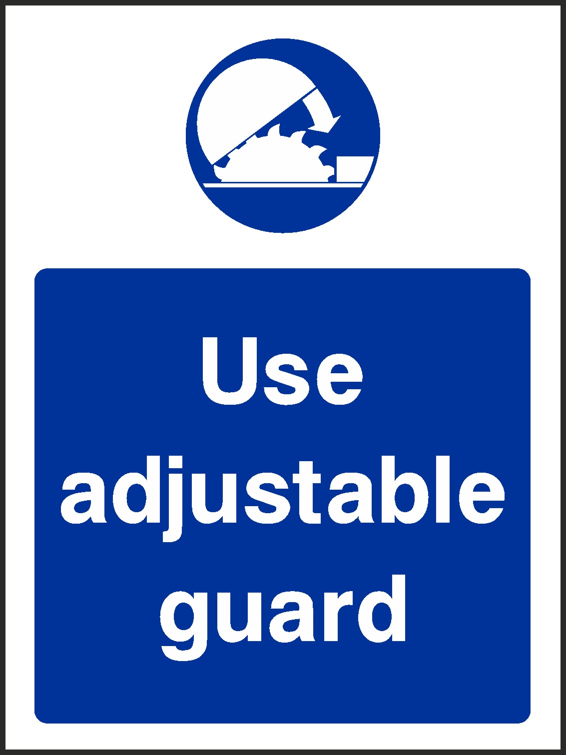Use Guard Signs and Stickers