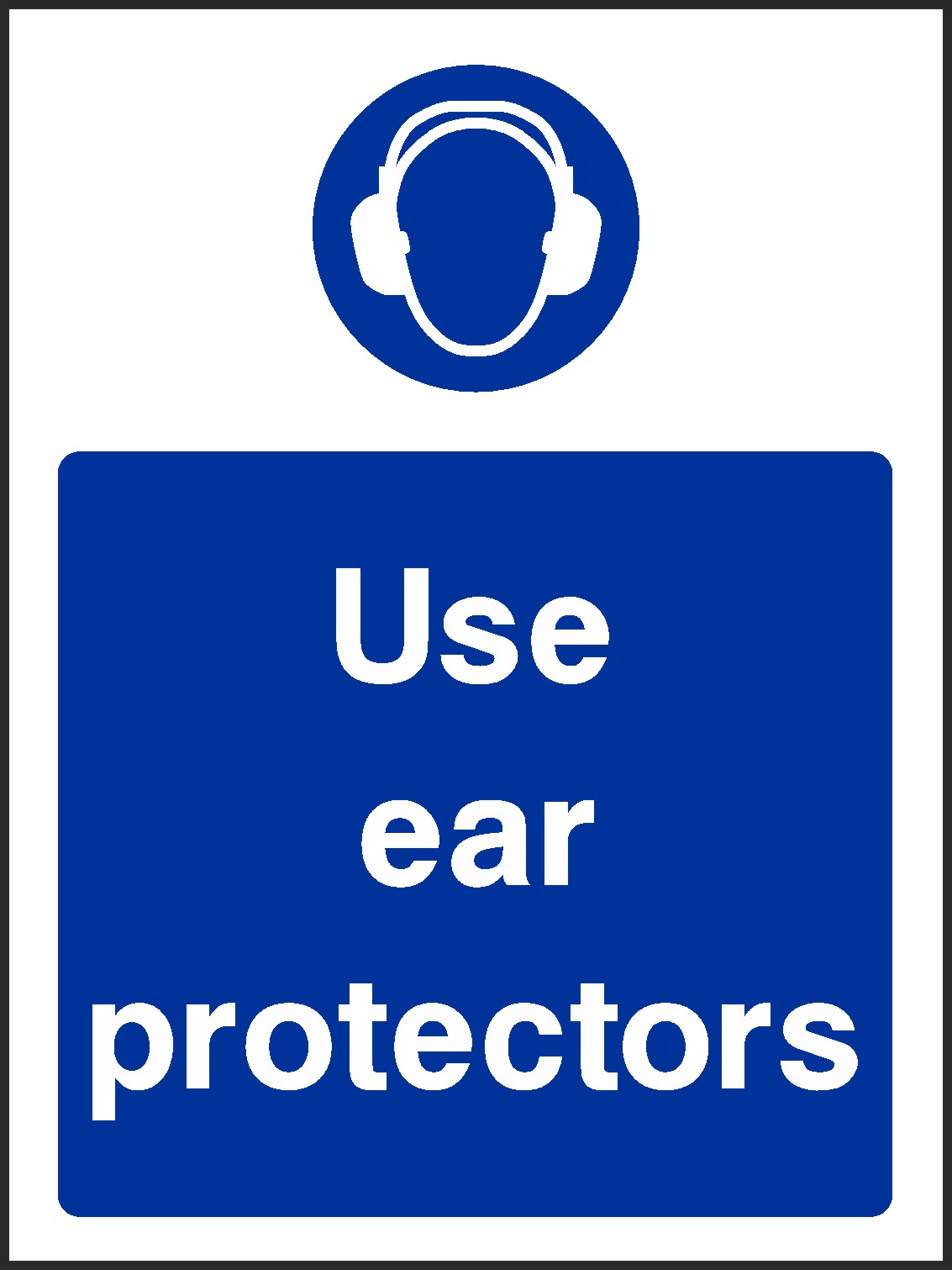 Use Ear Protectors Signs and Stickers