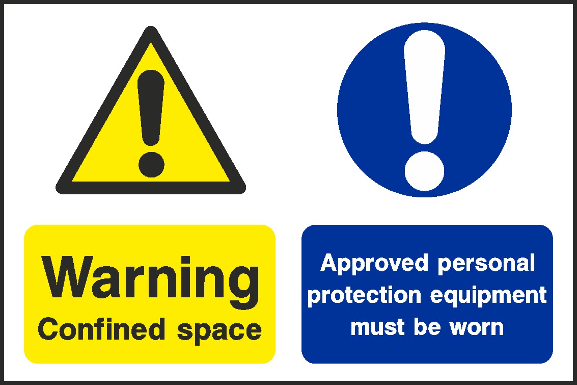 Confined Space Signs and Stickers