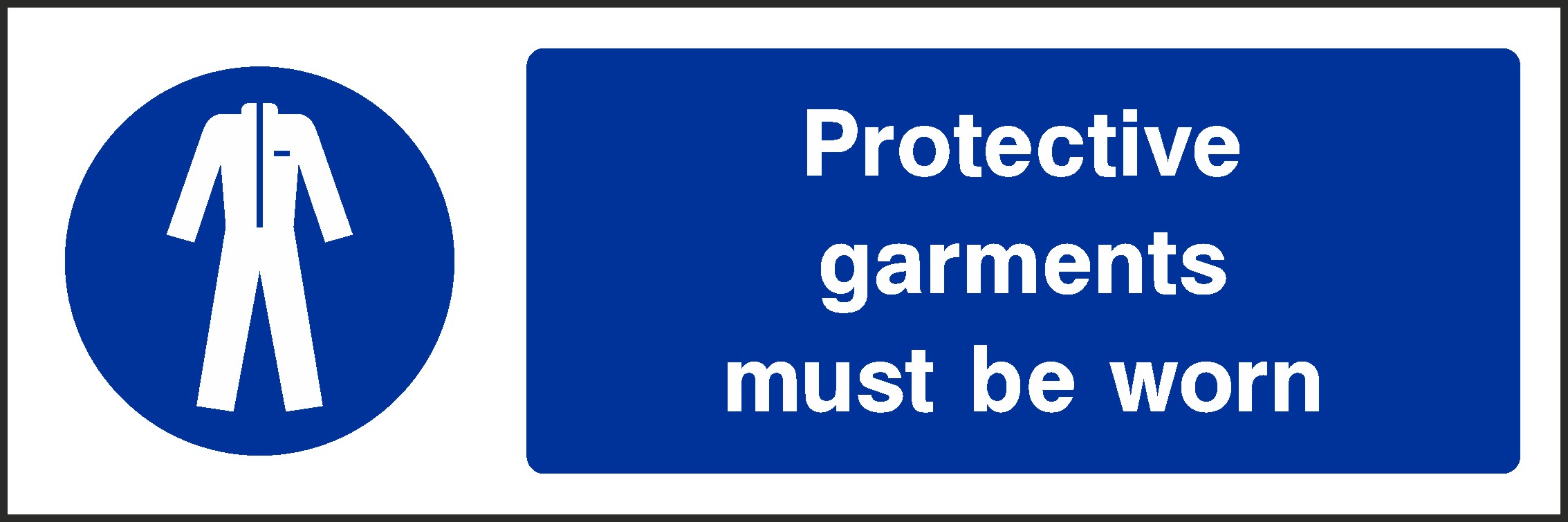Protective Garments Must Be Worn Signs and Stickers
