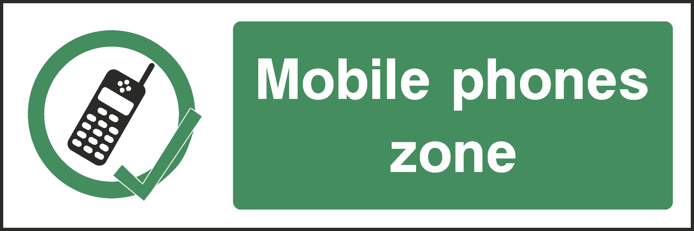 Mobile Phone Zone Signs and Stickers