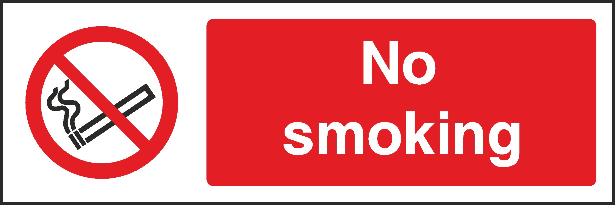 No Smoking Public Signs and Stickers