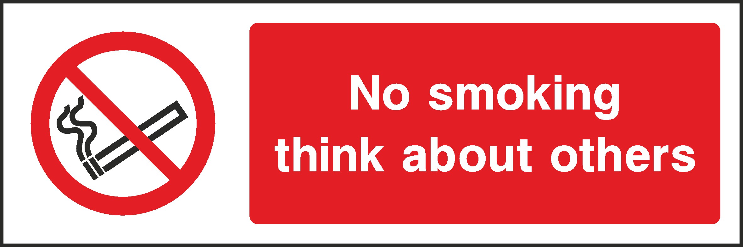 No Smoking Public Signs and Stickers
