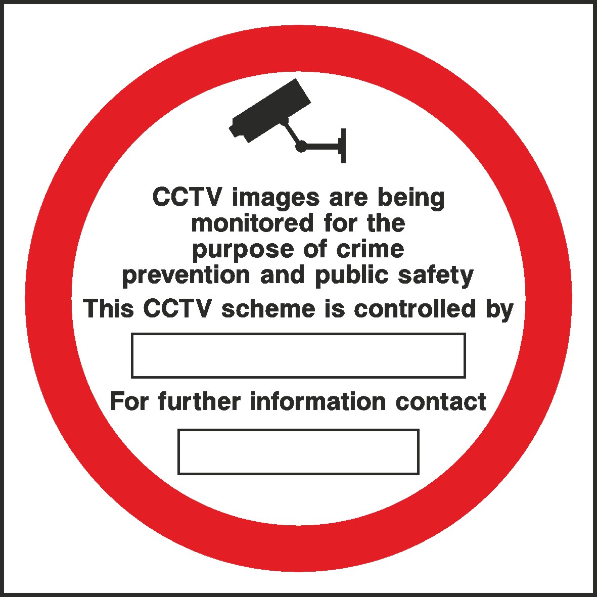Cctv Signs and Stickers
