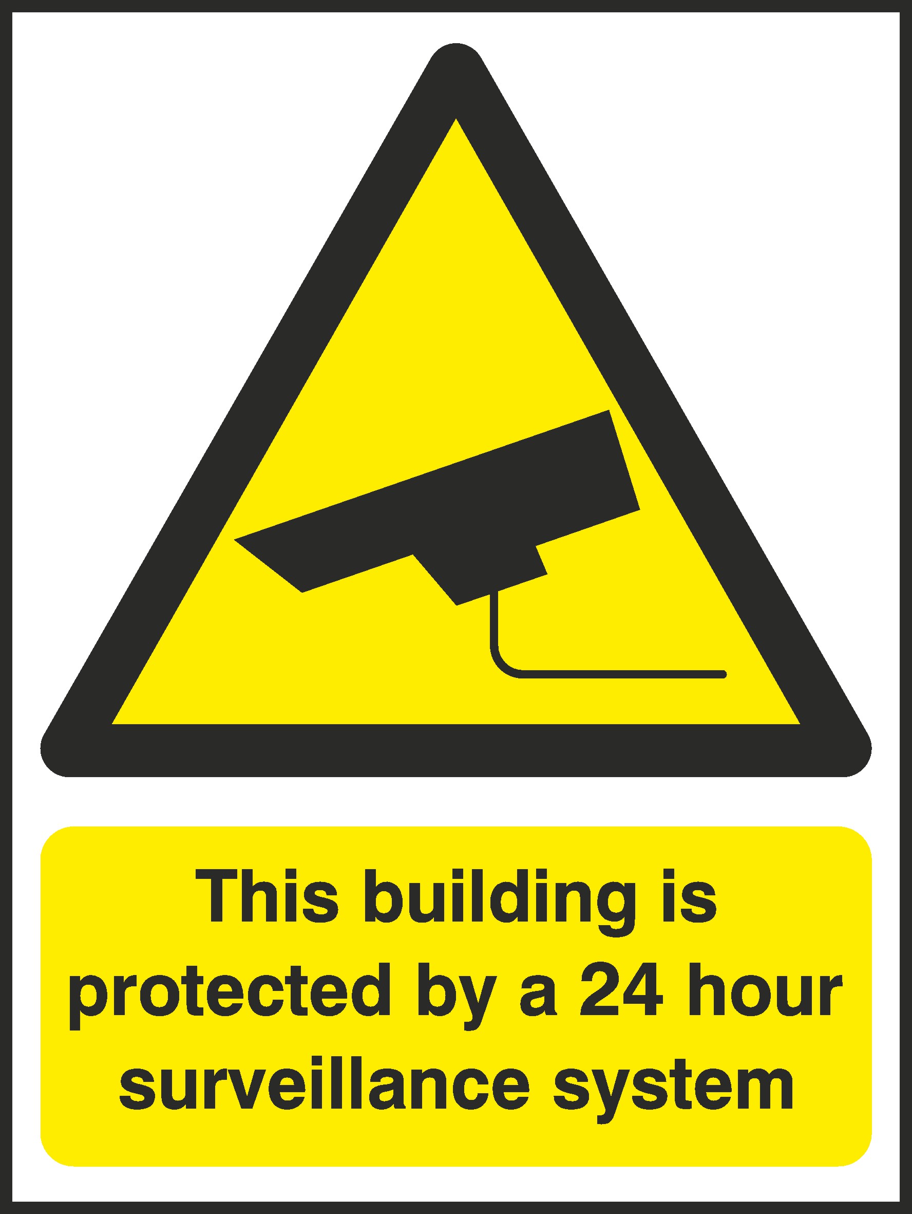 Cctv Building Signs and Stickers