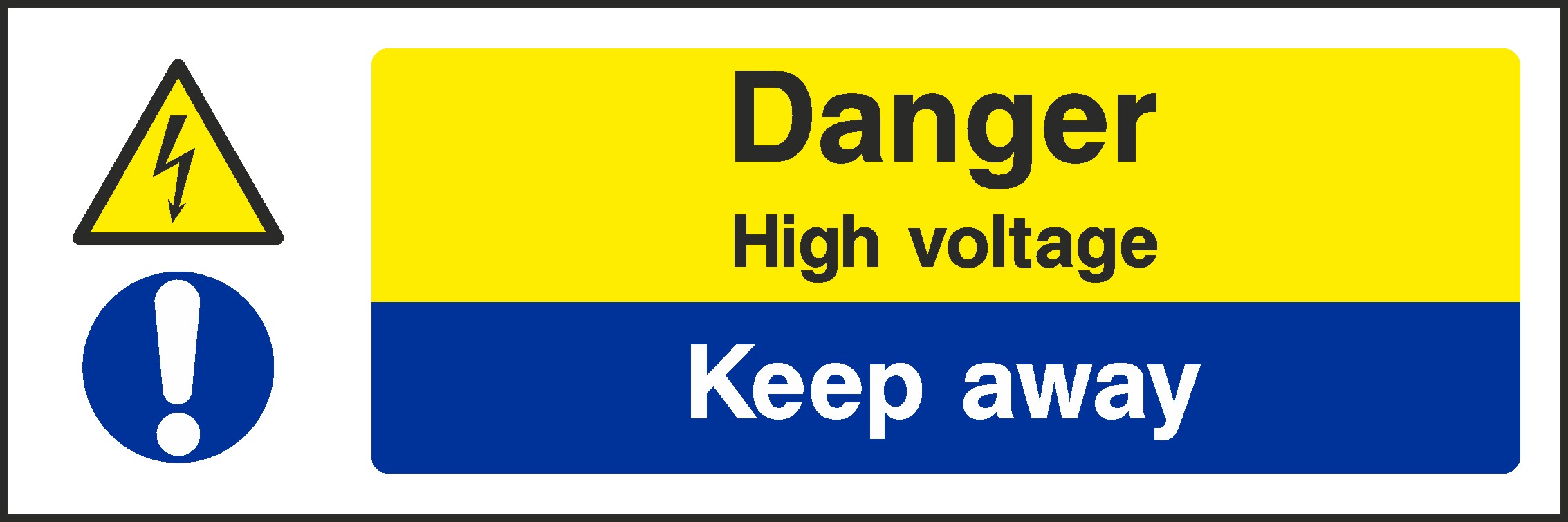 High Voltage Signs and Stickers