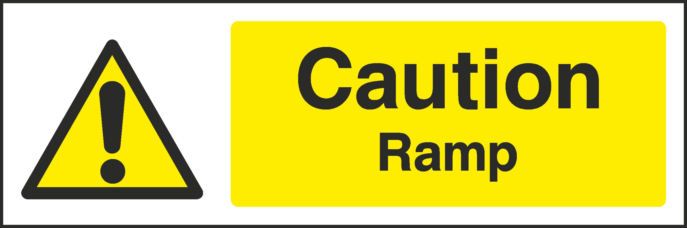 Ramp Signs and Stickers