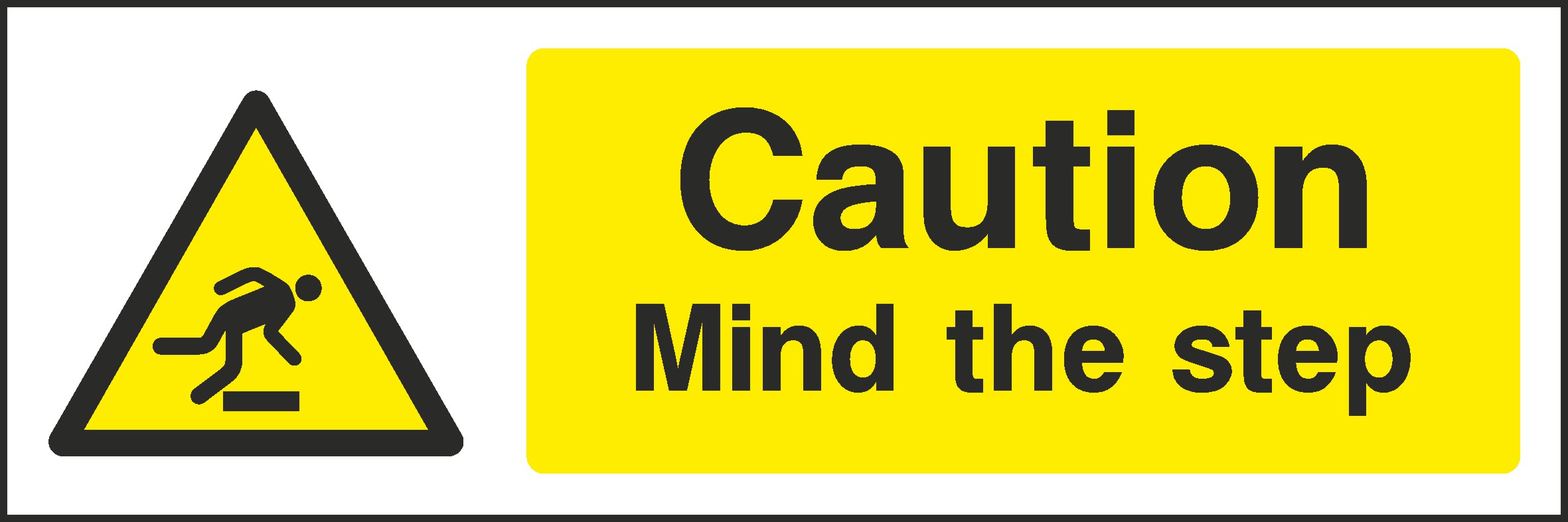 Mind The Step Signs and Stickers