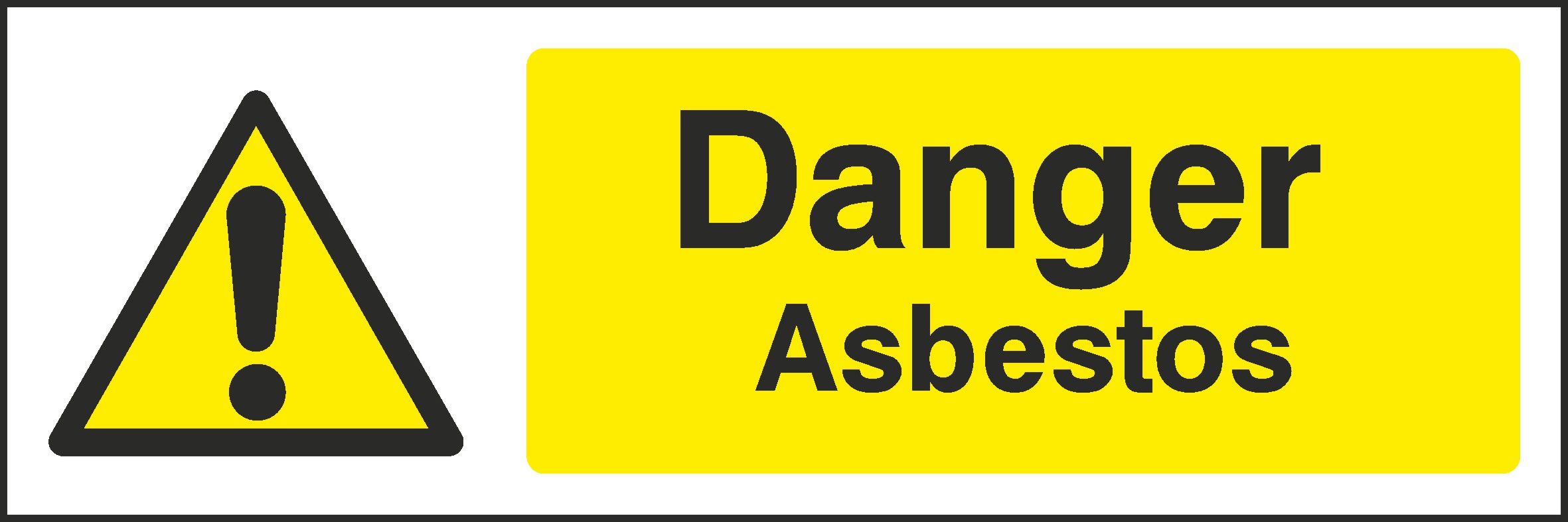 Asbestos Signs and Stickers