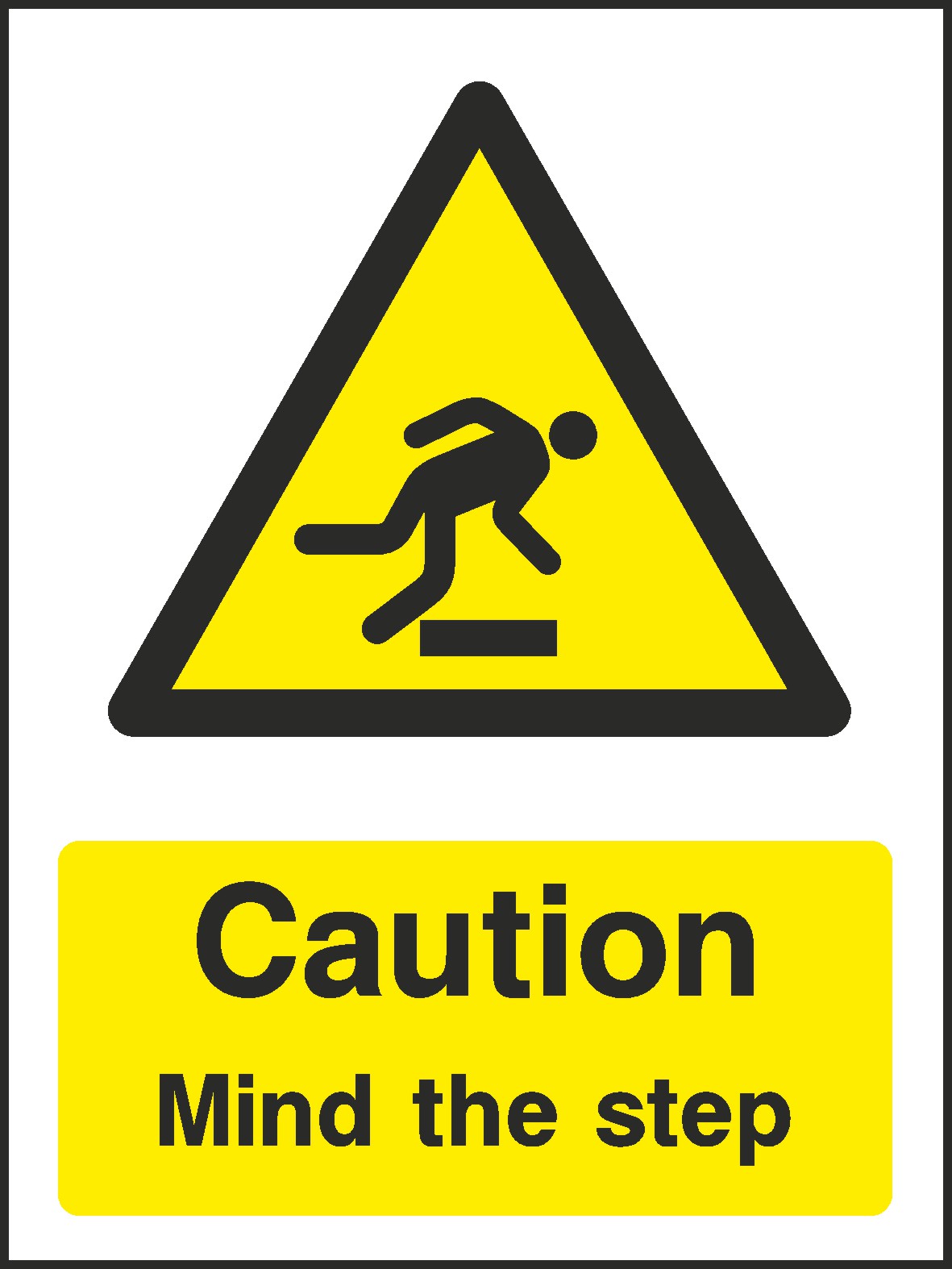 Mind The Step Signs and Stickers